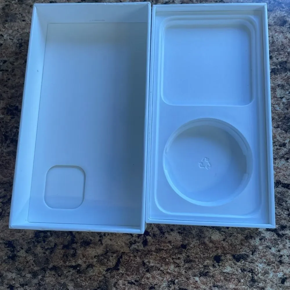 Sleek Smartphone‎ with Black  empty box